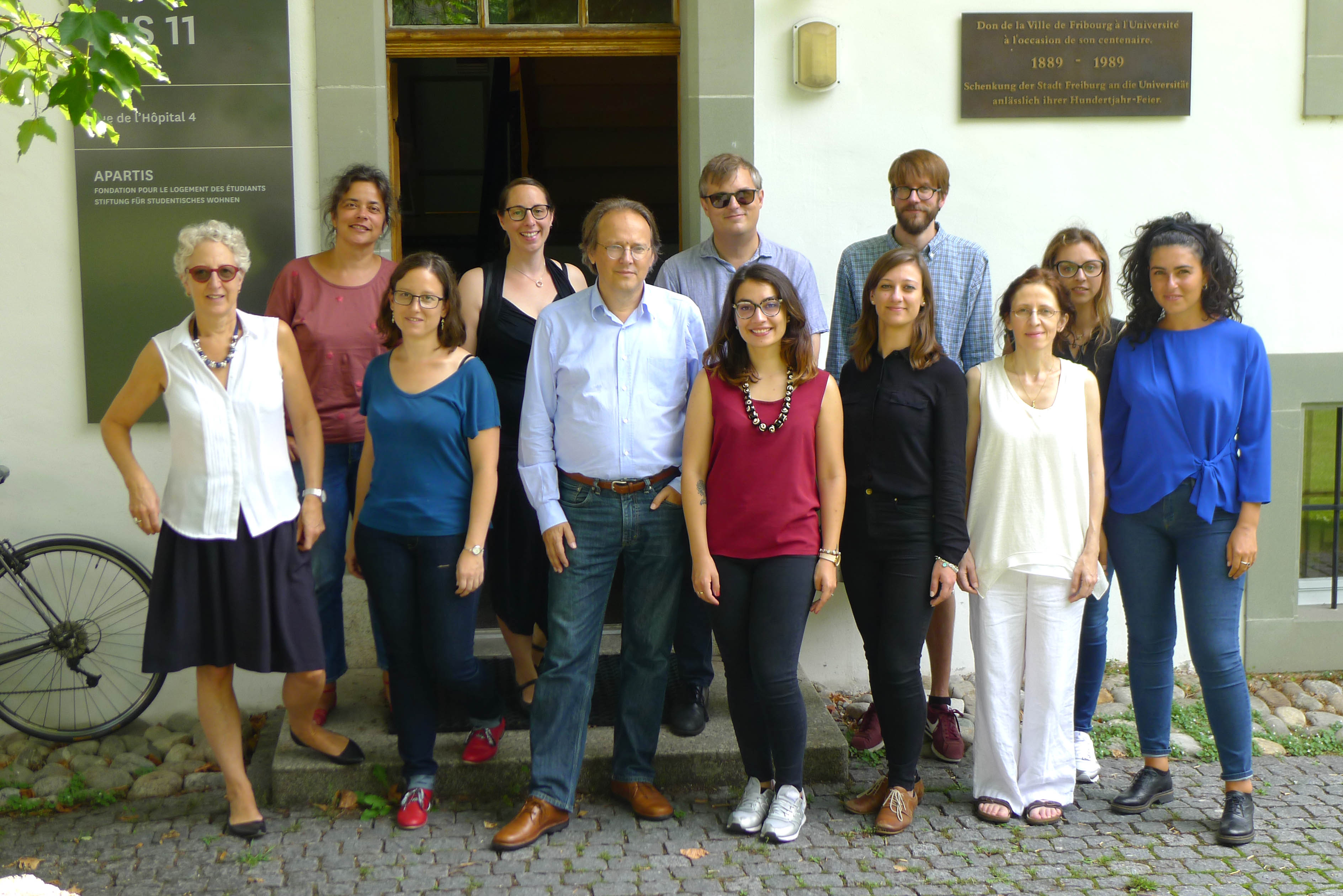 Participants of the first cataloguing course, Fribourg 2019
