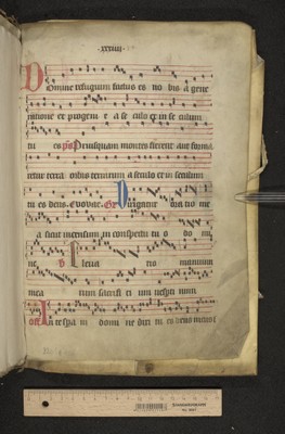 fol. 34r (upper flyleaf verso)