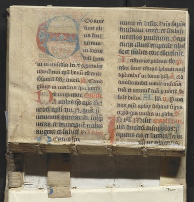 Front pastedown, outer side; volume VIII