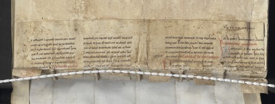 Front endleaf guard, outer side