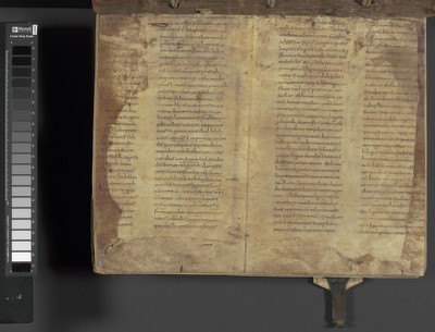 upper pastedown recto, in situ