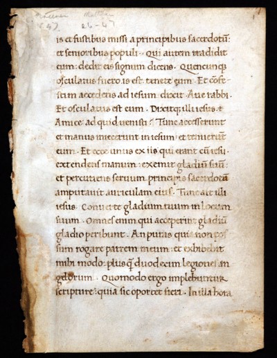 recto - Dunedin Public Libraries RMM Fragment 32a