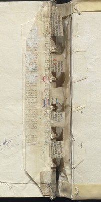 Front endleaf guard; outer side (136 E 4 II)