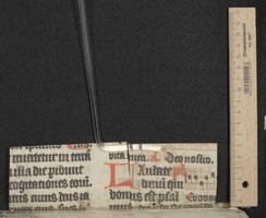 lower quire guard 1 recto