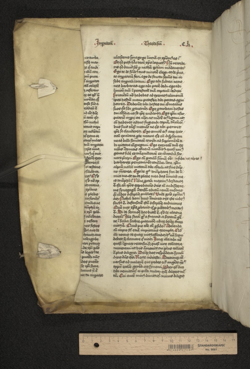 fol. 151r (upper flyleaf verso)
