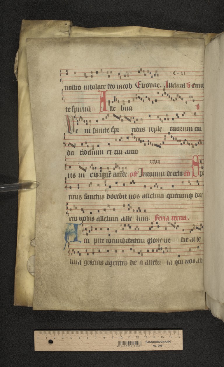 fol. 112v (upper flyleaf verso)