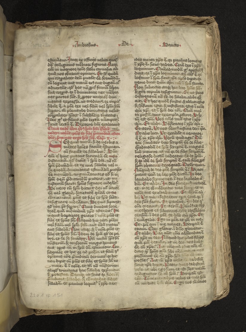 fol. 196v (upper flyleaf recto)