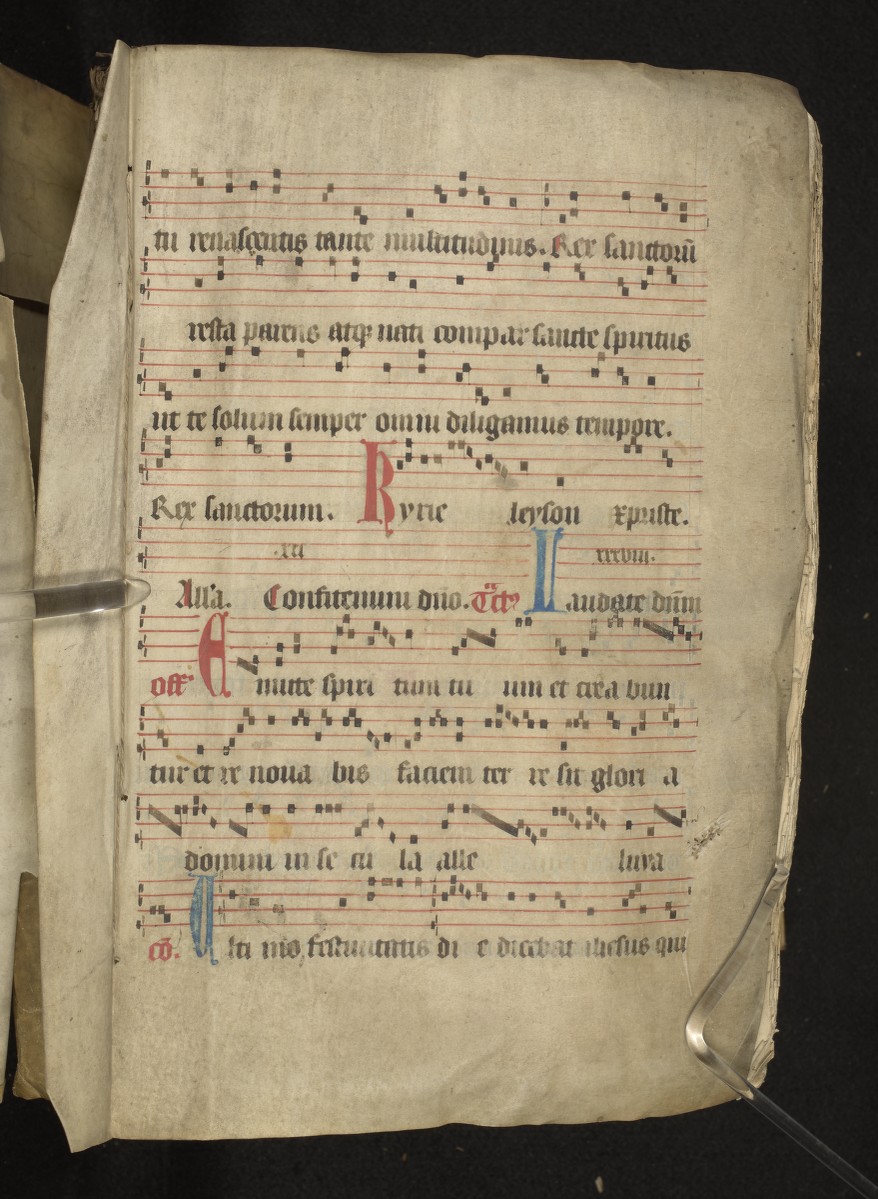 fol. 110v (upper flyleaf recto)