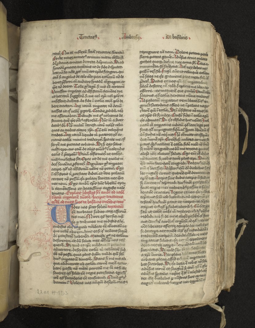 fol. 152v (upper flyleaf recto)