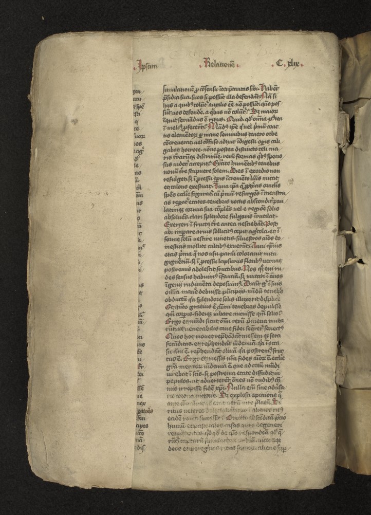 fol. 149r (lower flyleaf verso)