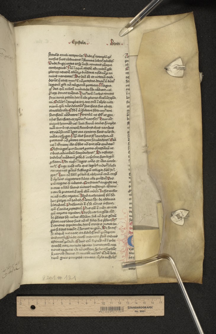 fol. 149v (lower flyleaf recto)