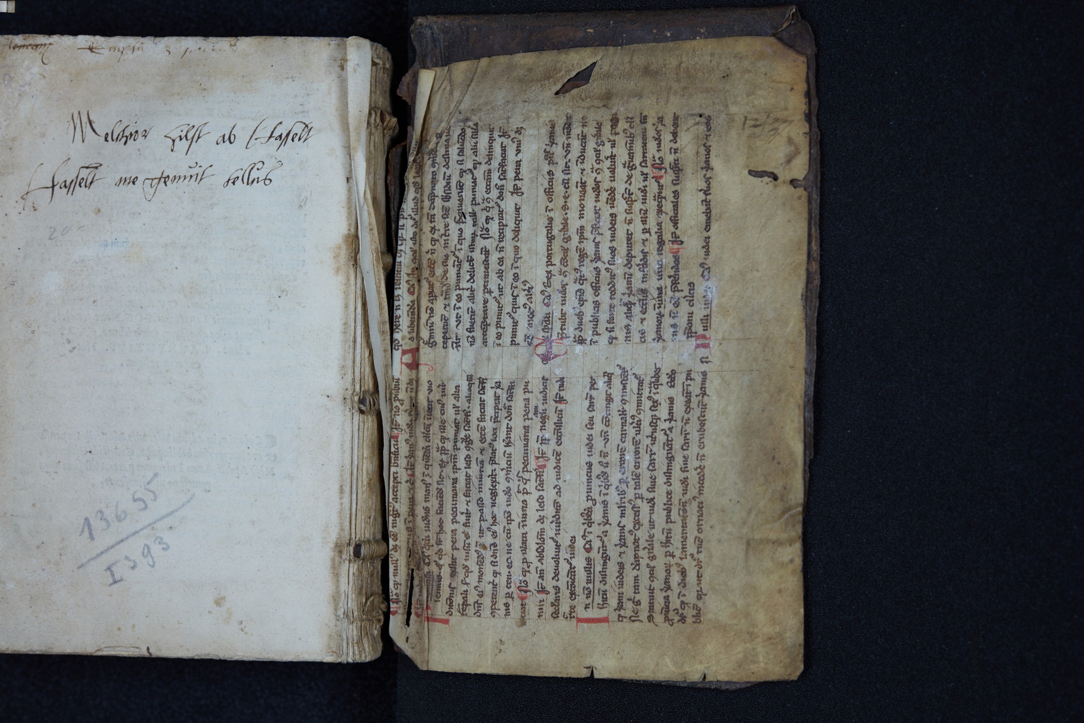 Lower Pastedown - Recto