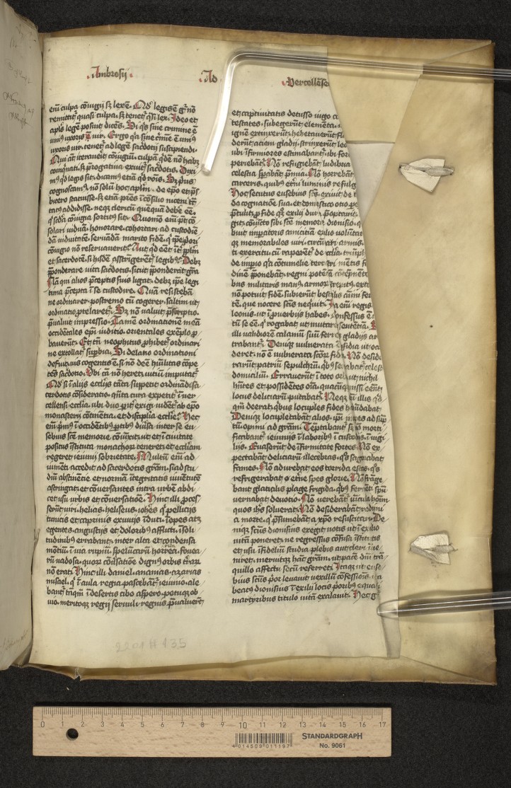 fol. [143]r (lower flyleaf recto)