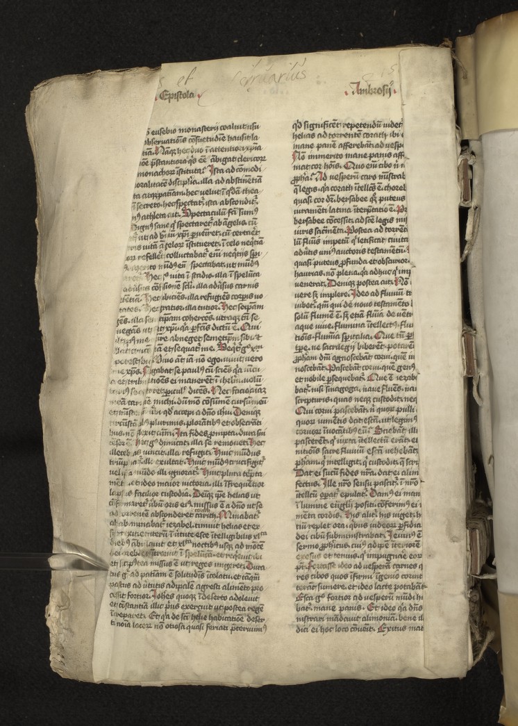 fol. [143]v (lower flyleaf verso)