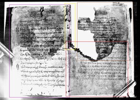 Amorgos_MS_64_parchment_frag_legible_direction_at_the_end_of_the_main_MS