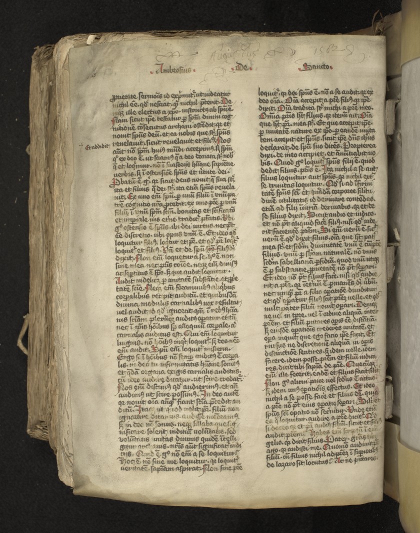 fol. 199v (lower flyleaf verso)