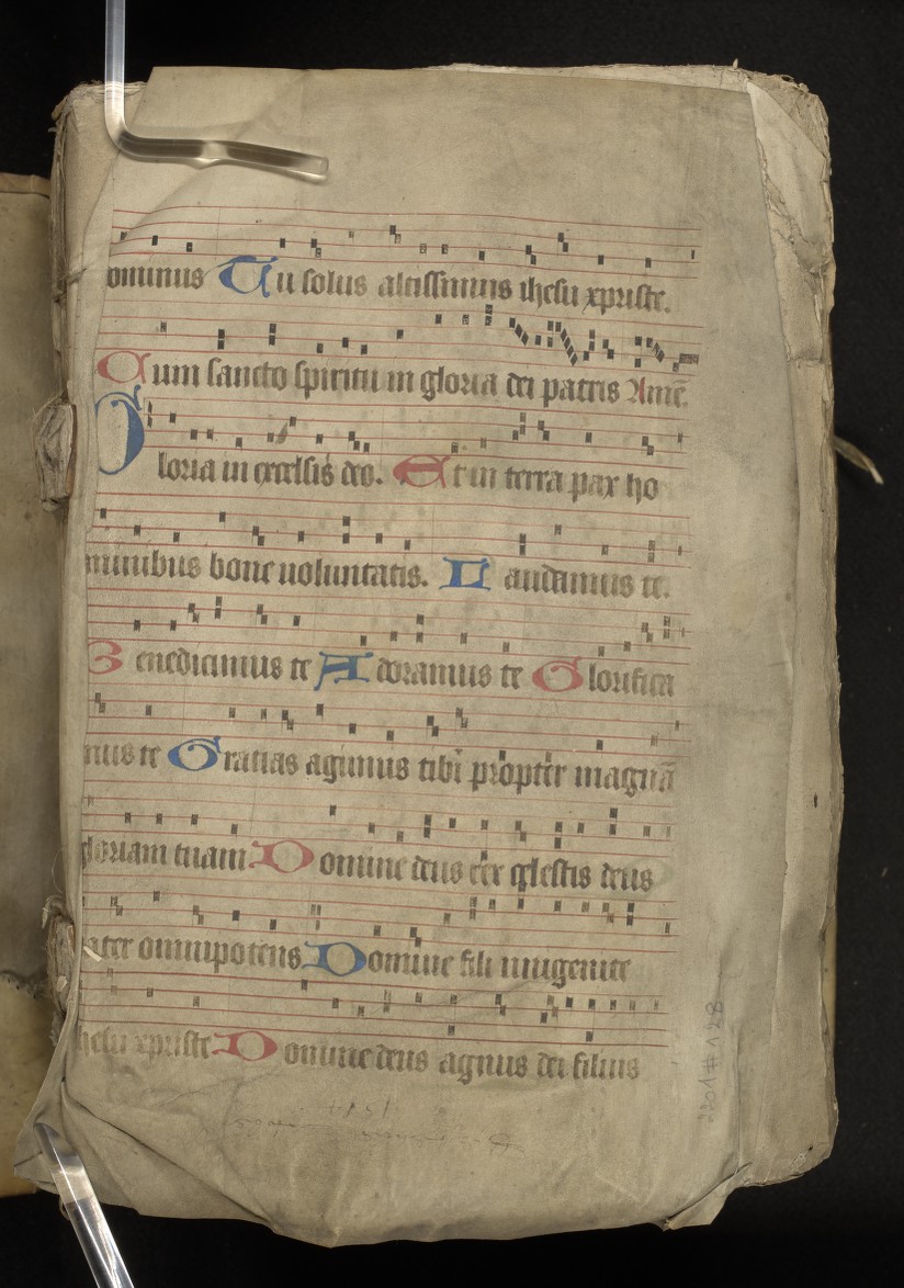 lower flyleaf verso