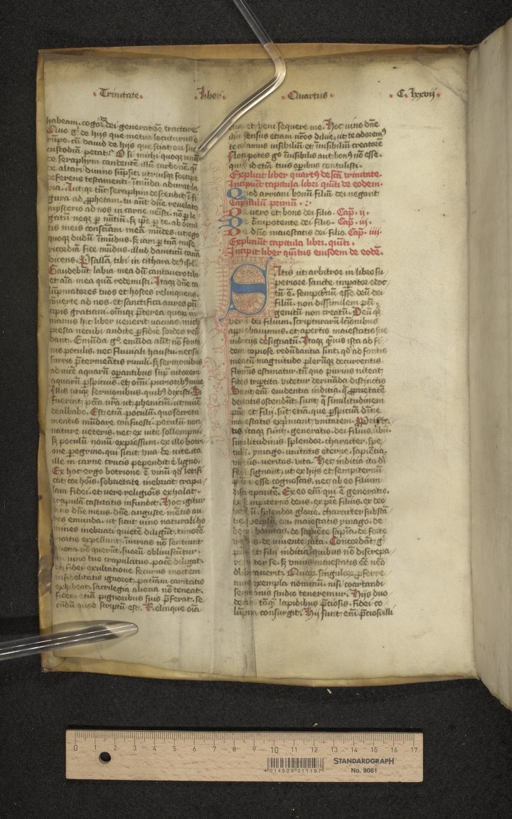 fol. 177r (upper flyleaf verso)