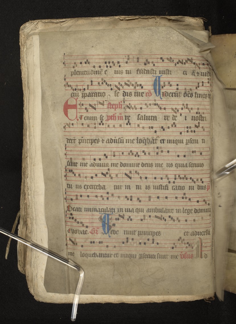 fol. 13v (upper flyleaf recto)