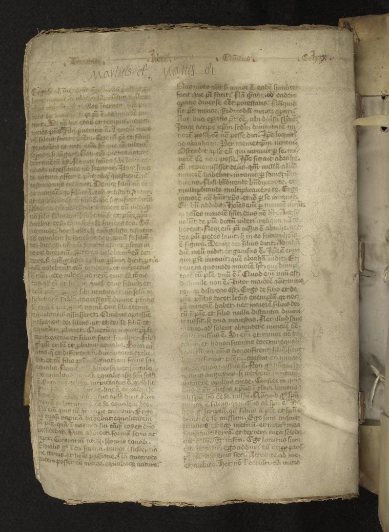 fol. 180r (lower flyleaf verso)