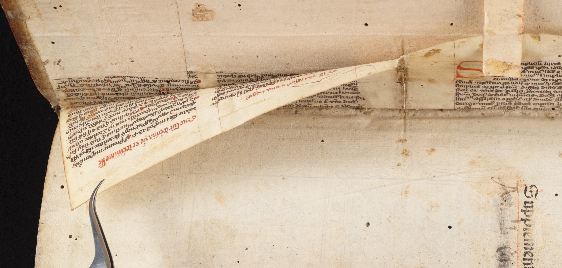 Front Pastedown, underneath 2